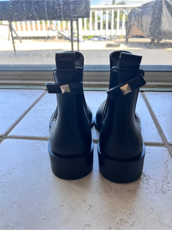kate spade Shoes - kate spade Black Stud-Accent Chelsea Ankle Boots